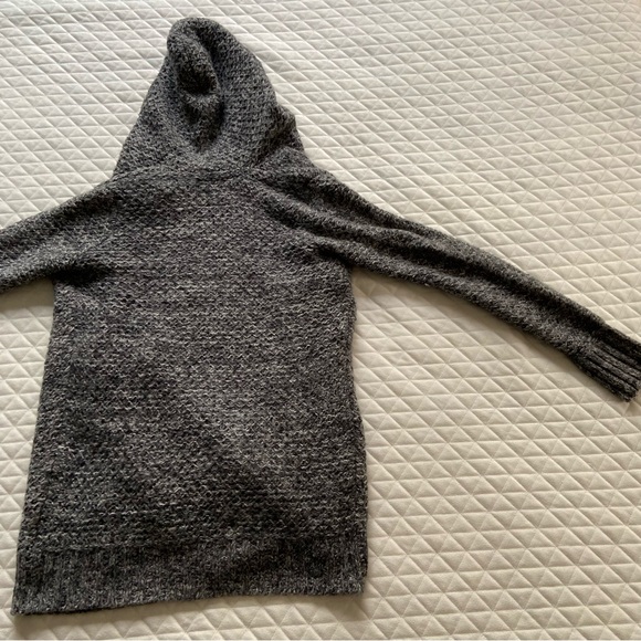 Abercrombie And Ditch Women’s Long Gray Cardigan XS Oversized Y2K Wool Blend - Picture 6 of 12